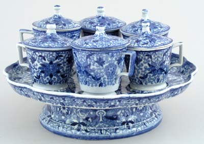 Custard Cups on Stand c1820